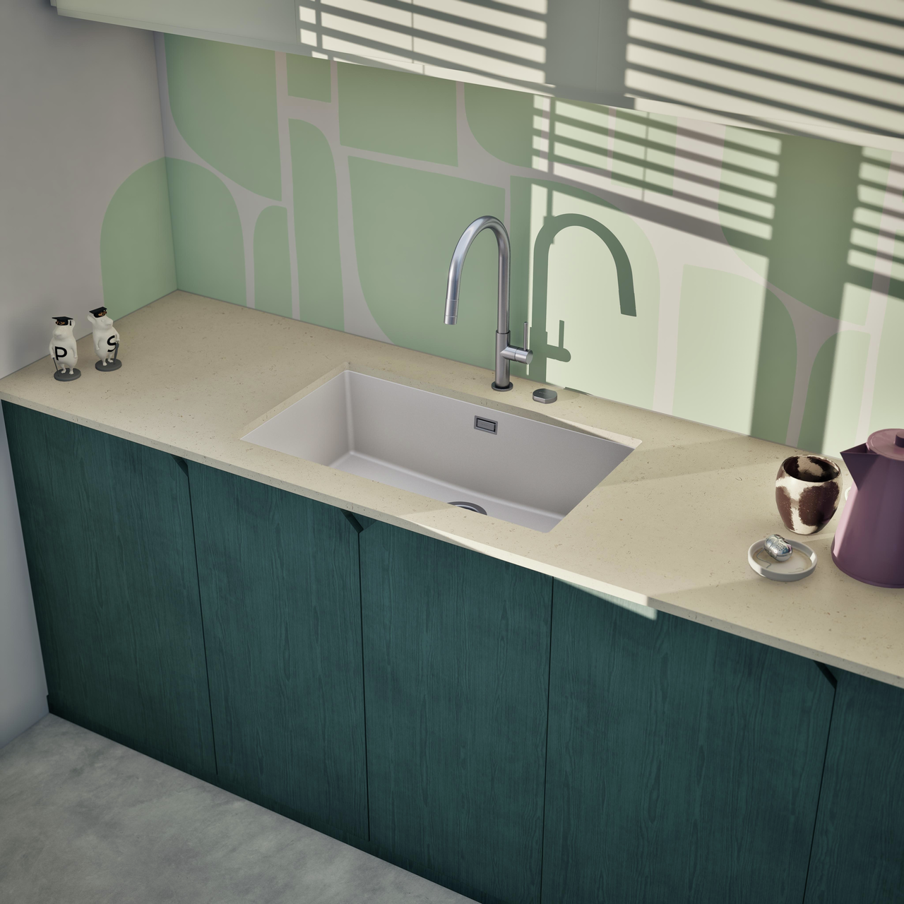 Dřez FORMHAUS D-100LS NERO